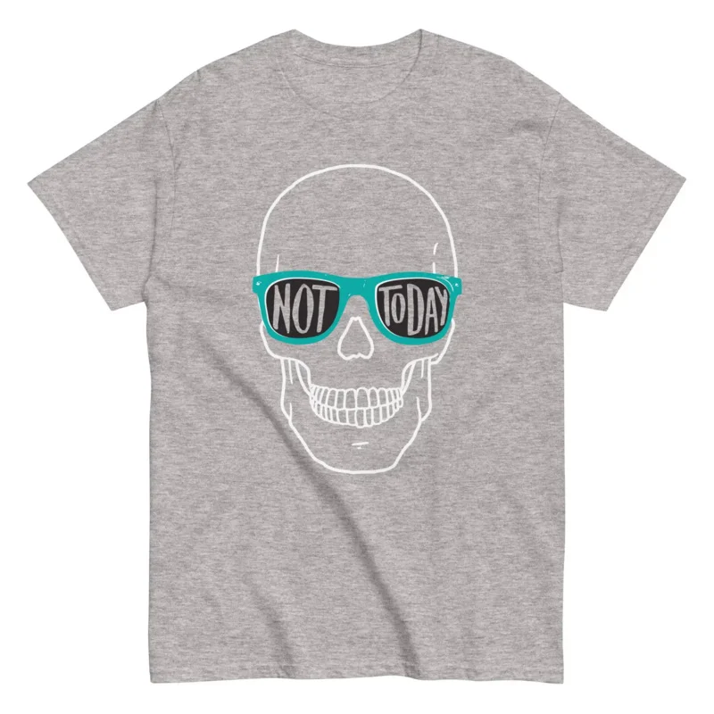 

NotTodayUnisexT-shirtsforManWomanShortSummerTeesCasualCottonFashionCouple'sCloths