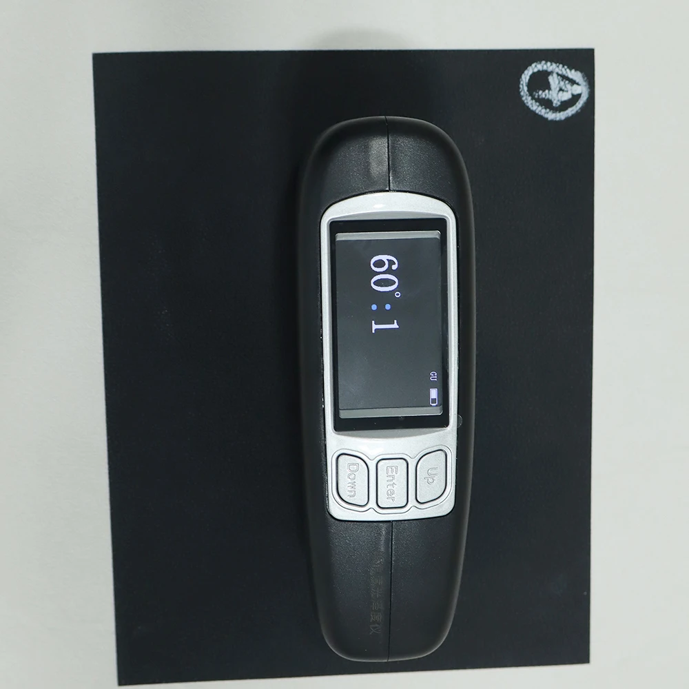 Medidor de Brillo Portátil 60° Profesional para Piedra, Cuero, Tela y Metal - Image 6