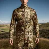 Men's Three-in-one membrane stand collar composite polar fleece outdoor Traverse Jacket - Camouflage Hunting Wear - Fishing jacket 1