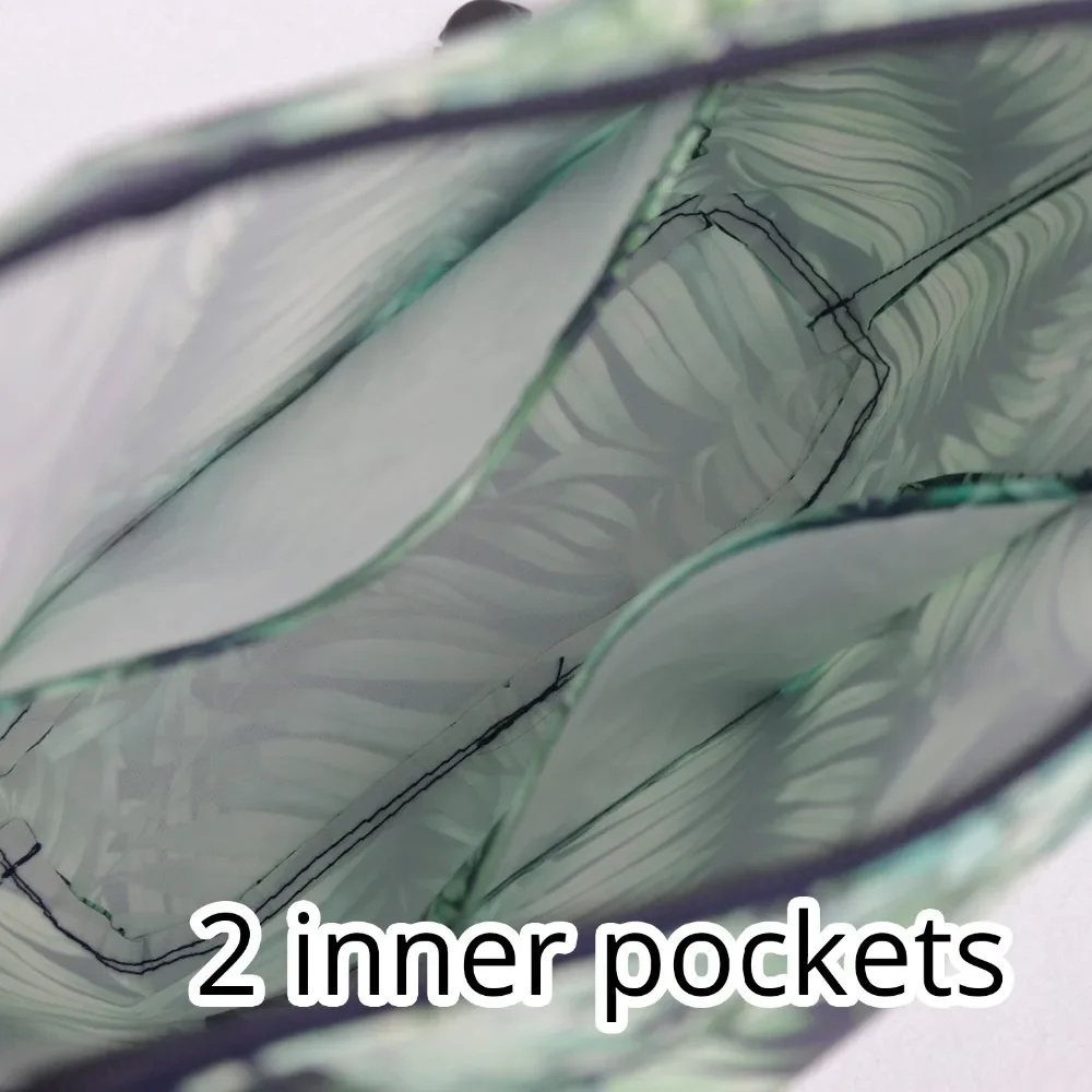 TANQU New Composite Twill Cloth Waterproof Inner Lining Insert Zipper Pocket for Classic Mini Obag Senior Inner Pocket for O Bag 5