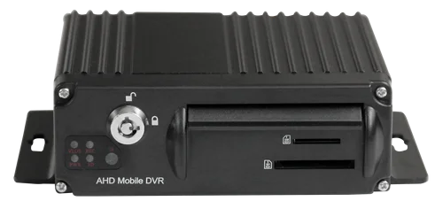 원격 제어 단일 SD HD 4CH DVR 실시간 비디오 레코더, 자동차 버스 트럭용, 1080p H.265 모바일 DVR AHD MDVR/대시 카메라 4