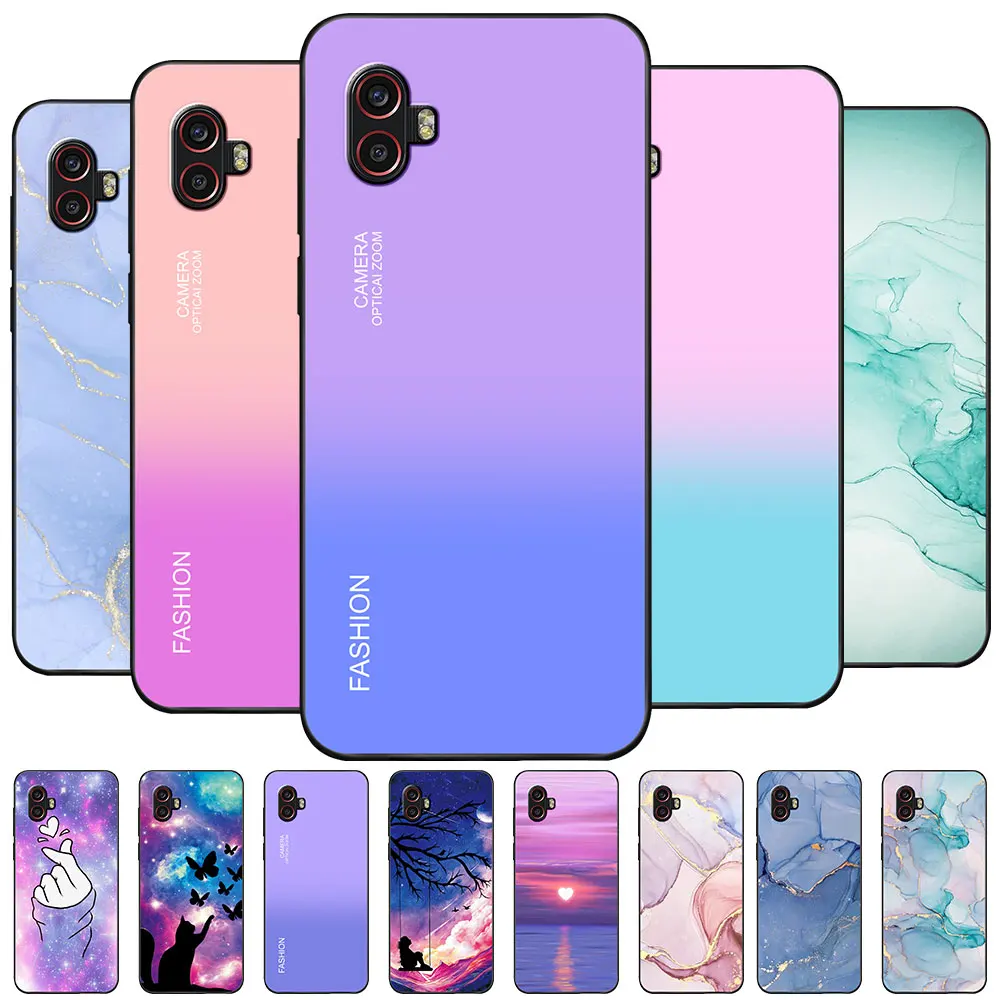 Custodia Per Samsung Xcover 6 Pro Samsung Xcover Pro 2 Cover Morbida In Silicone Funda Per Samsung Galaxy Xcover5 4 Xcover5Ee Shell Coque