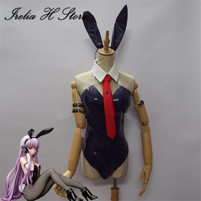 

Irelia H Store Anime Danganronpa: Trigger Happy Havoc Cosplay Kirigiri Kyouko Bunny Girl Cosplay Costume sexy costume