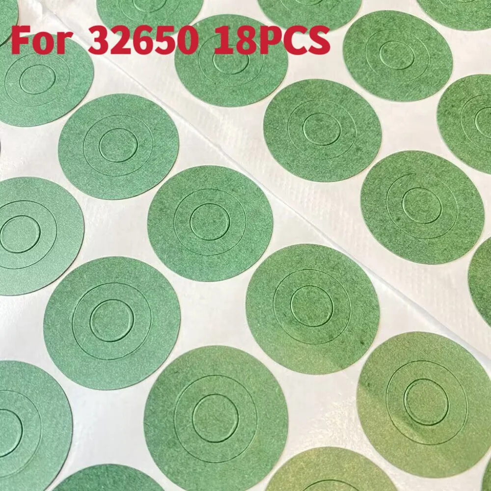Li-ion Battery Insulation Gasket Barley Paper Battery Pack Cell Hollow Insulating Electrode Insulated Pads 18650 21700 32650 100