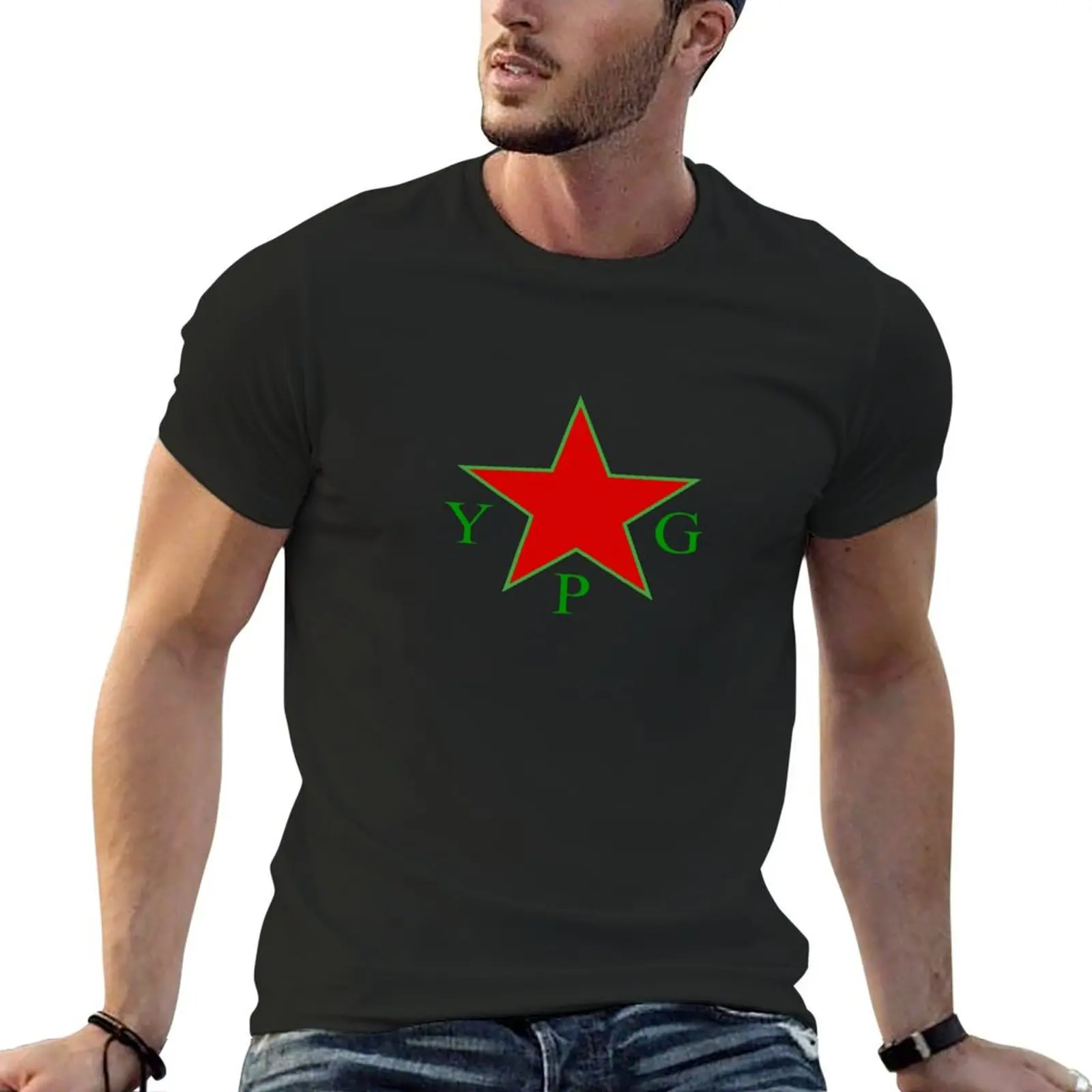 

YPG T-Shirt vintage anime shirt vintage vintage clothes mens t shirts pack