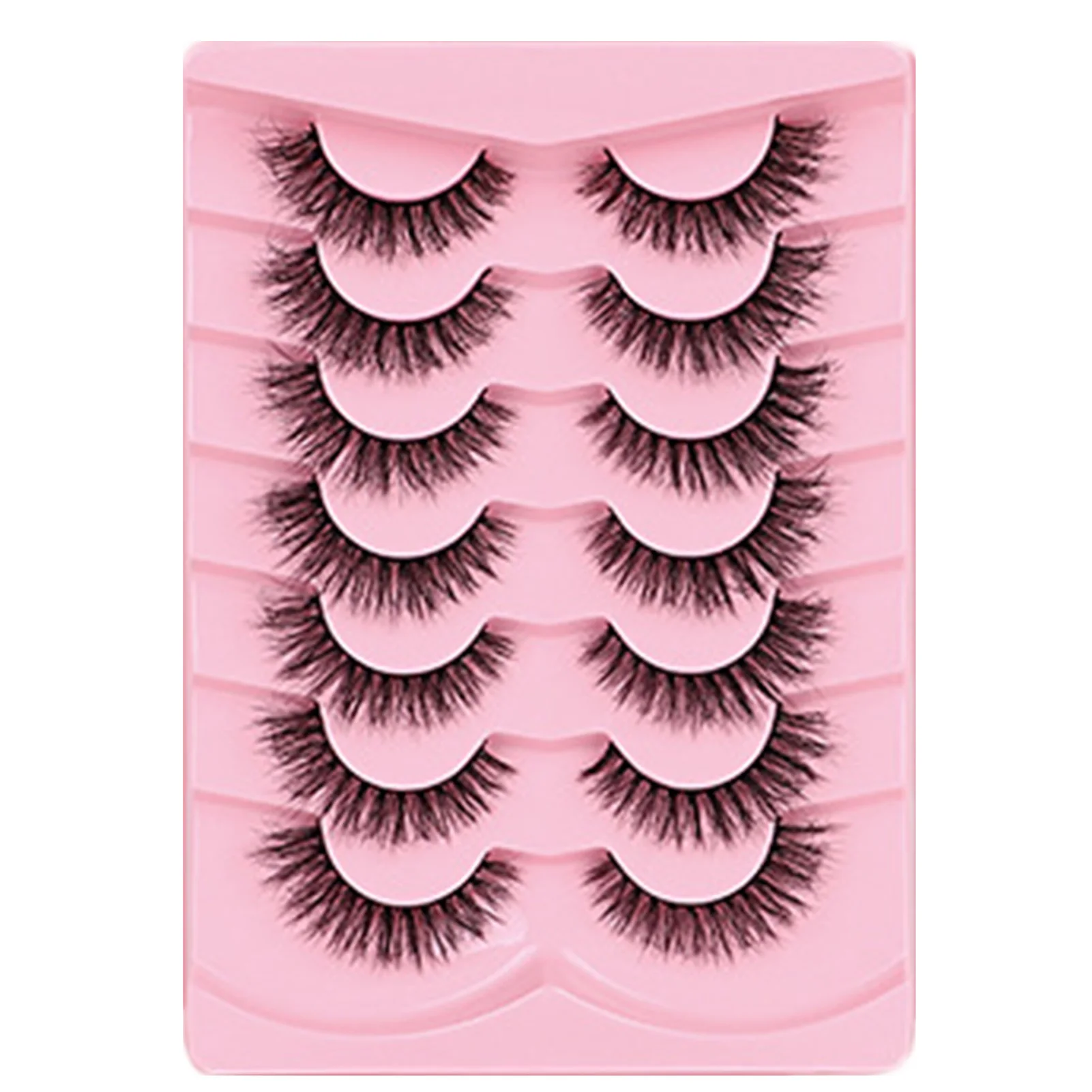 

Curling Thick Fake Eyelashes Fluffy Eye Makeup 3D Volume Lashes for Makeup Beauty Tools