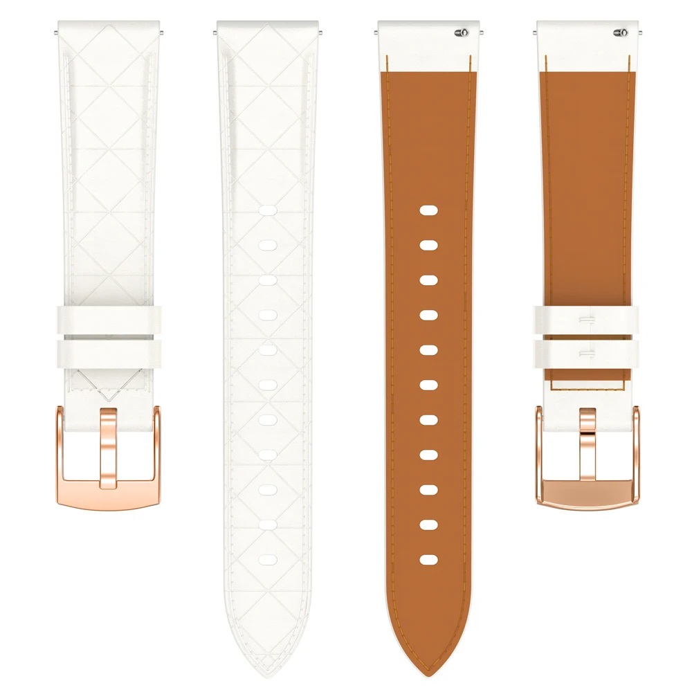 Premium 20mm Synthetic Leather Watch Strap - Universal Fit Bracelet