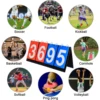 2/4/6-Digital Portable Table Top Flip Scoreboard Basketball Soccer Badminton Volleyball Coaches Sports Competition Score Keeper 6