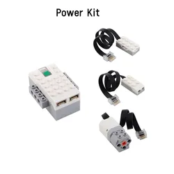 DIY Robotics Kit - 280 - Piece Educational Electronic Bricks & Motor Set (Hub Pack)