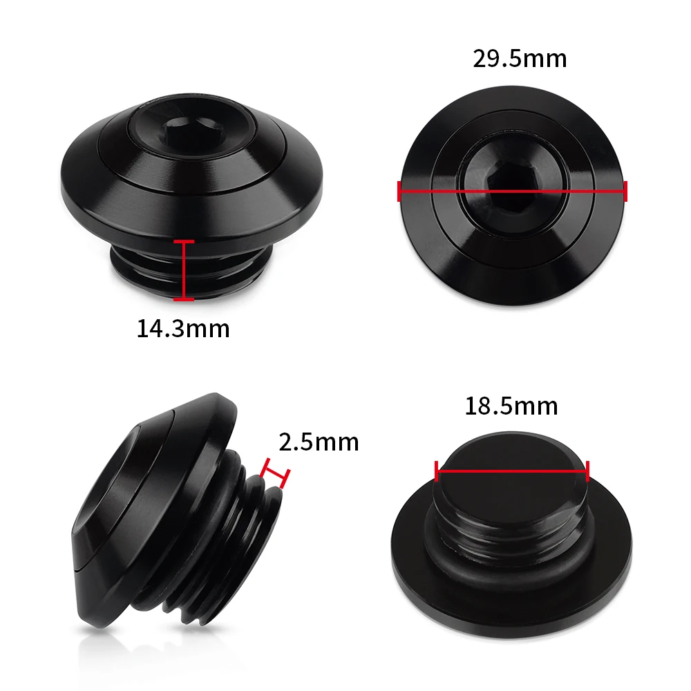 JLJLJ Bouchon De Filtre à Huile Moteur CNC For K//a//w//a//s