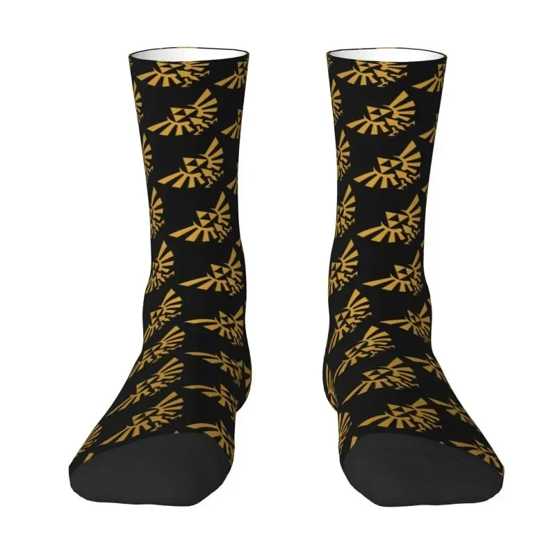 

Hot Game Zeldas Legend Men's Crew Socks Unisex Cool Spring Summer Autumn Winter Dress Socks