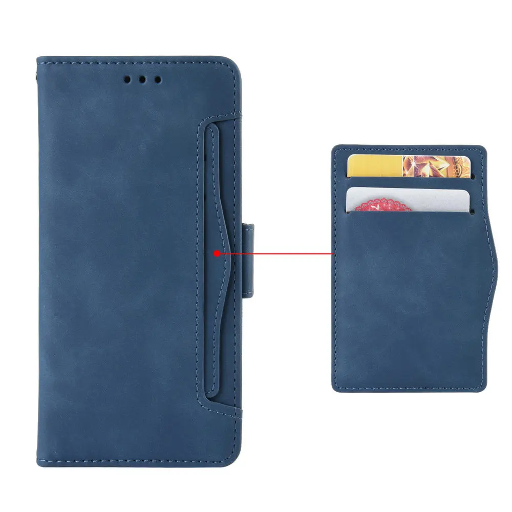 Luxury Flip Cover with Removable Wallet and Card Holder - Premium 5G Protection Case