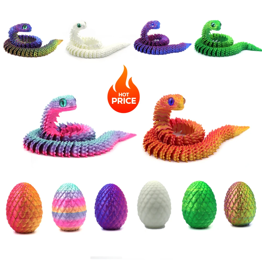 3D Snake Egg Decoration 4