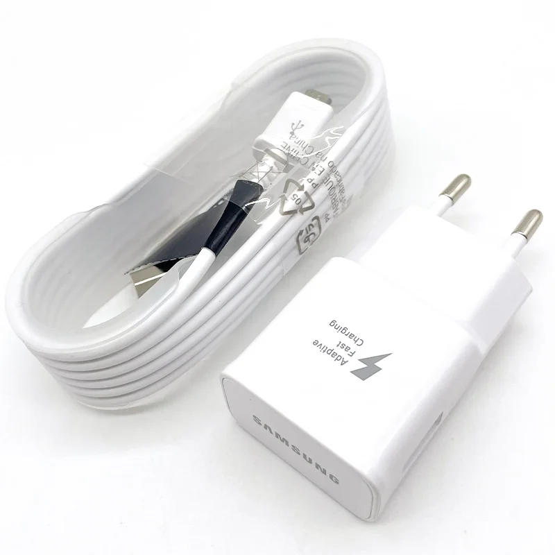 9V/1.67A Quick Fast Charger For Samsung 15W EU Power Adapter 1.5M Micro USB Cable For Galaxy Note 5 4 S6 S7 Edge A3 A5 A7 2016