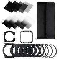 Walkingway Polarizing Filter Cokin P Series Filter Holder ND 2 4 8 16 Square Gradient Filter Camera Hood Adapter Rings for DSLR 1
