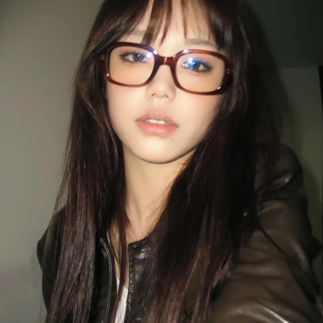 Blue Light Blocking Glasses Plain Glasses Retro Geometric Glasses Korean Fashion Anti Blue Light Glasses