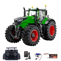 LESU AOUE 1050 1/14 4x4 Metal Hydraulic RC Tractor Car PL18EV Lite XE Radio Light Updated Sound Trucks Vehicle Model Toy for Boy 1