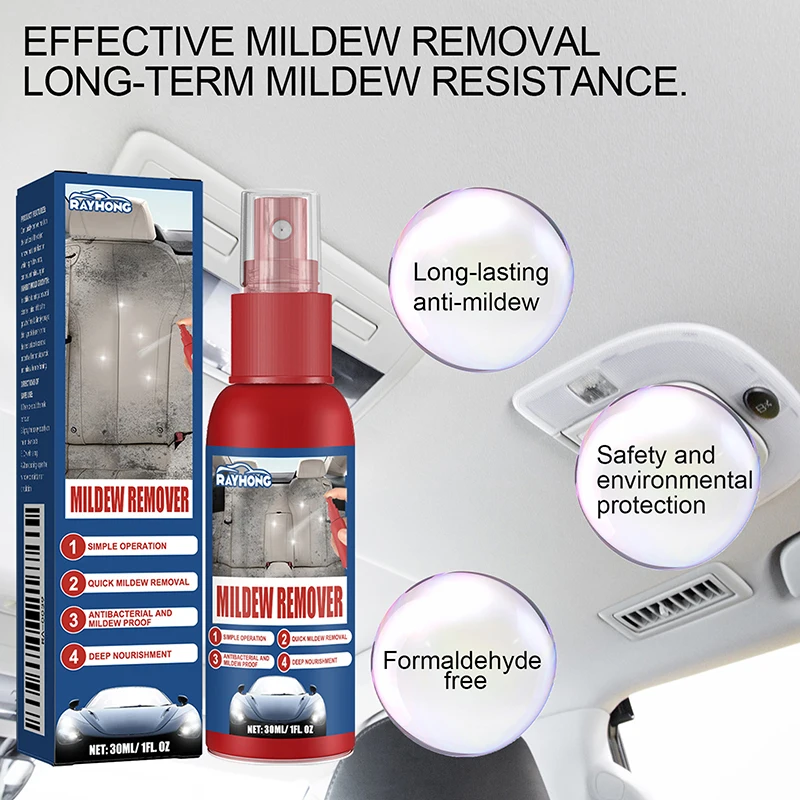 Car Interior Cleaner Spray for Upholstery and Mold Removal