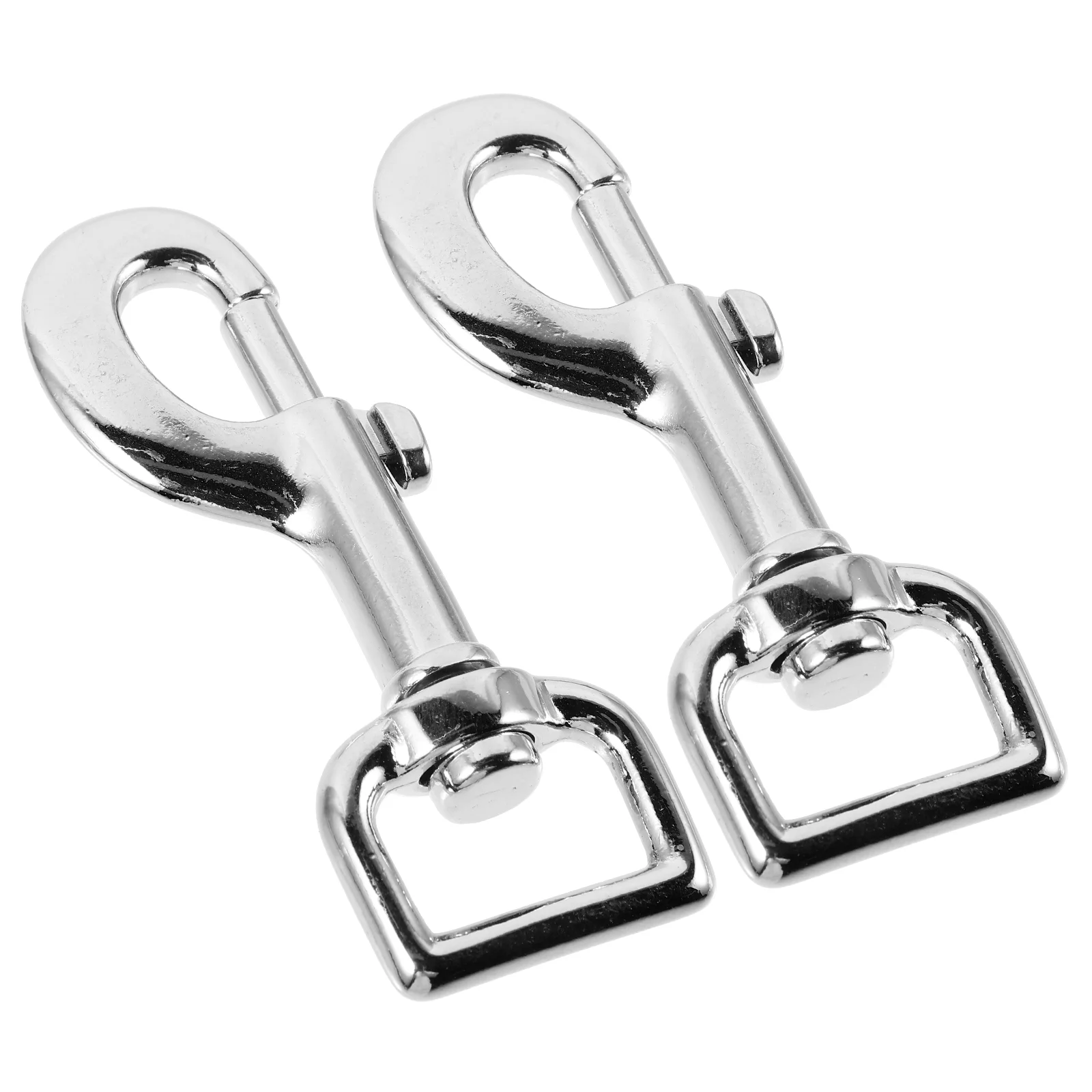 Dog leash hooks 2pcs Dog leash Metal clasp Pet leash hooks Multipurpose snaps hooks Snap buckles