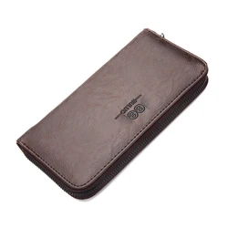 Men's Premium Leather Wallet - Stylish RFID - Blocking Organizer with Credit Card Holder (Coffee)