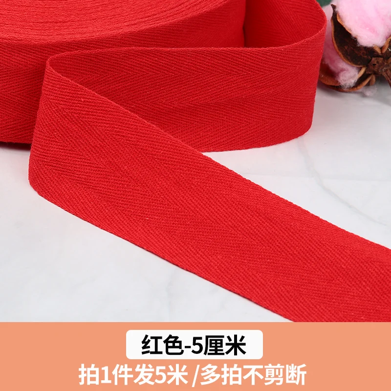 Webbing Strap 10/15/20/25/30/40/50mm Wide Nylon for DIY