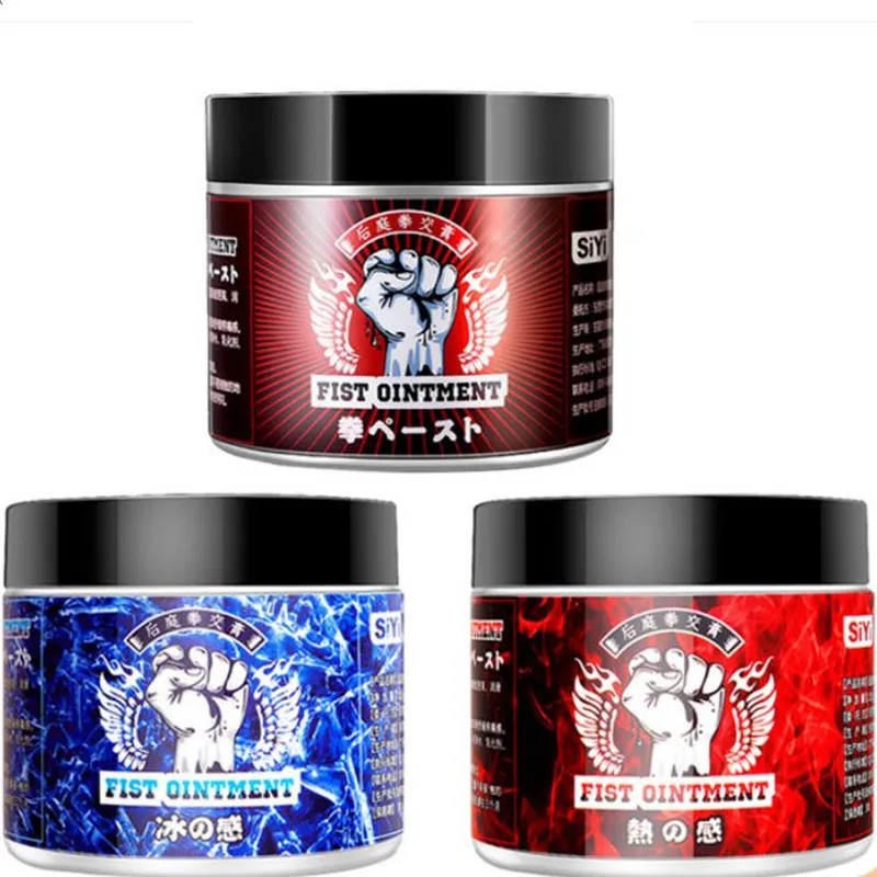 Olio Lubrificante Anale Gel Sex Fist Analgesico Per Uomo Donna Ice Feeling/Heat Sensation Cream Sexo Lubrificante Per Il Dolore Gel Analsex