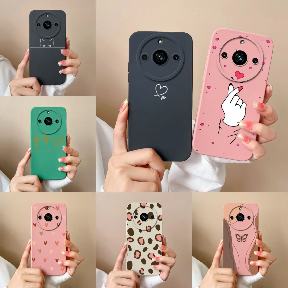 Love Heart Silicone Shockproof Phone Case - Durable Liquid Protective Cover