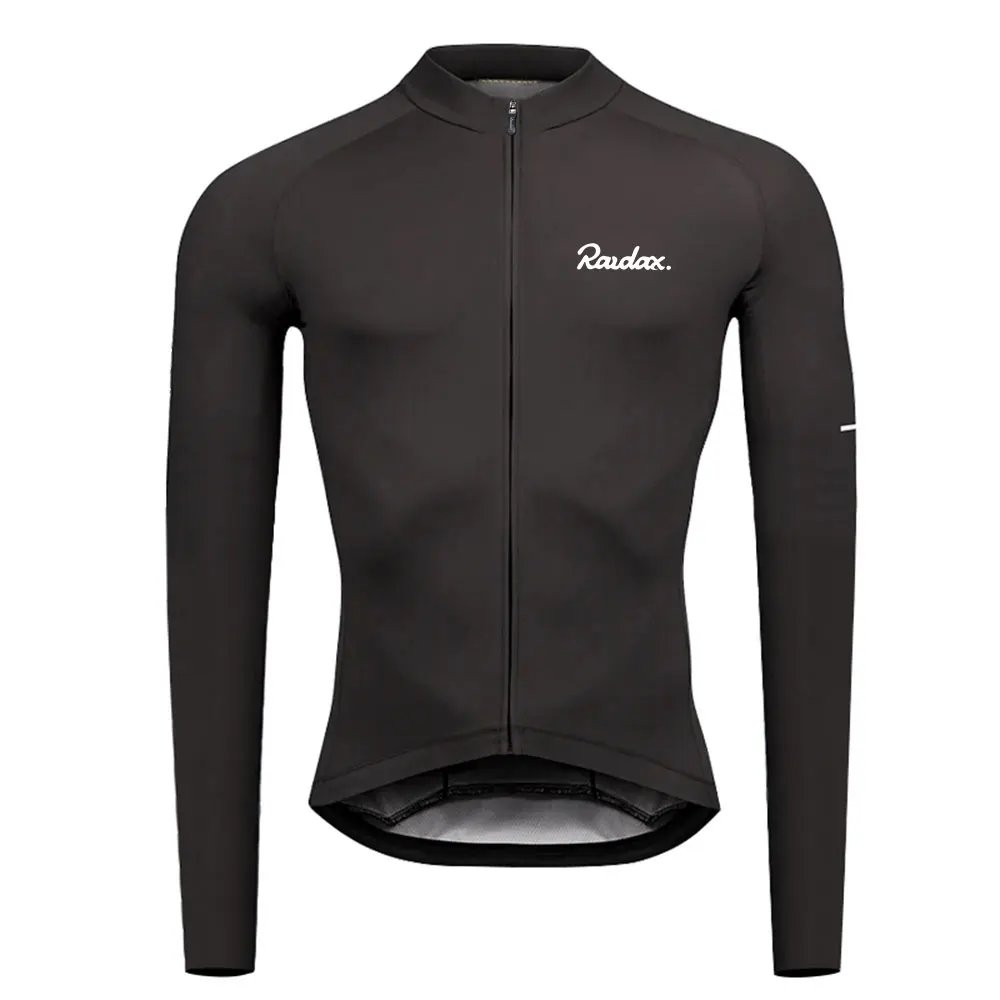 Men's Long-Sleeve Cycling Jersey Set - Breathable Road & Mountain Bike Apparel