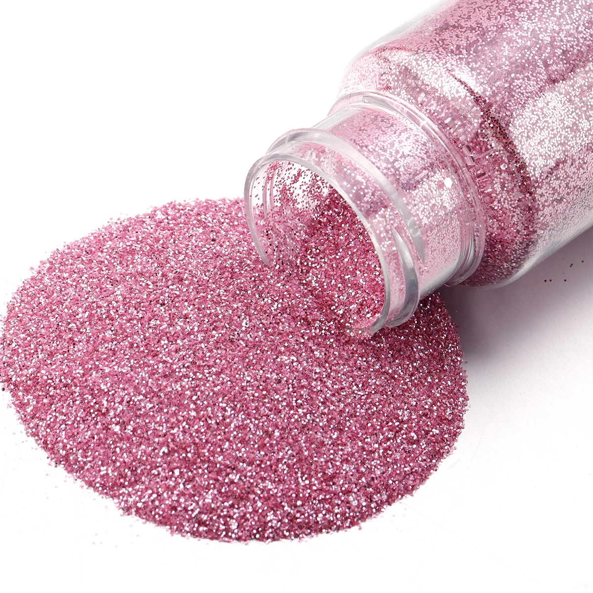 Sparkly Fine Glitter Powder for Arts and Crafts, Nail Art, and Cosmetic Use - Rainbow Colors