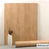90CM Width Waterproof Self Adhesive Wood Grain Sticker Door Cabinet Desktop Modern Furniture Renovation Peel and Stick Wallpaper 1