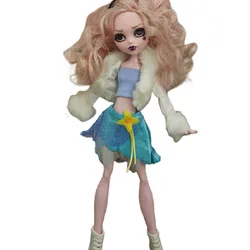 Doll Personality Clothes Monstering High Doll Handmade Quality Clothing Set Outfit Decors Slim Body 1/6 Doll Cute Clothes