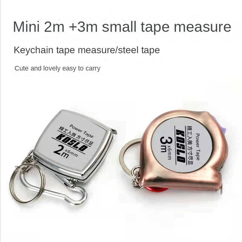 Mini Tape Measure Keychain