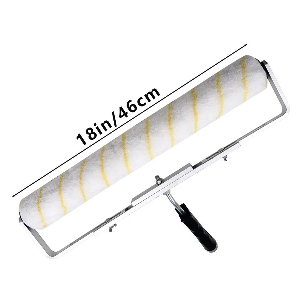 Paint Roller 18 Inch Roller Paint Brushes For Walls With Frame Paint Roller Set Home Painting Supplies For Door Bedroom Home