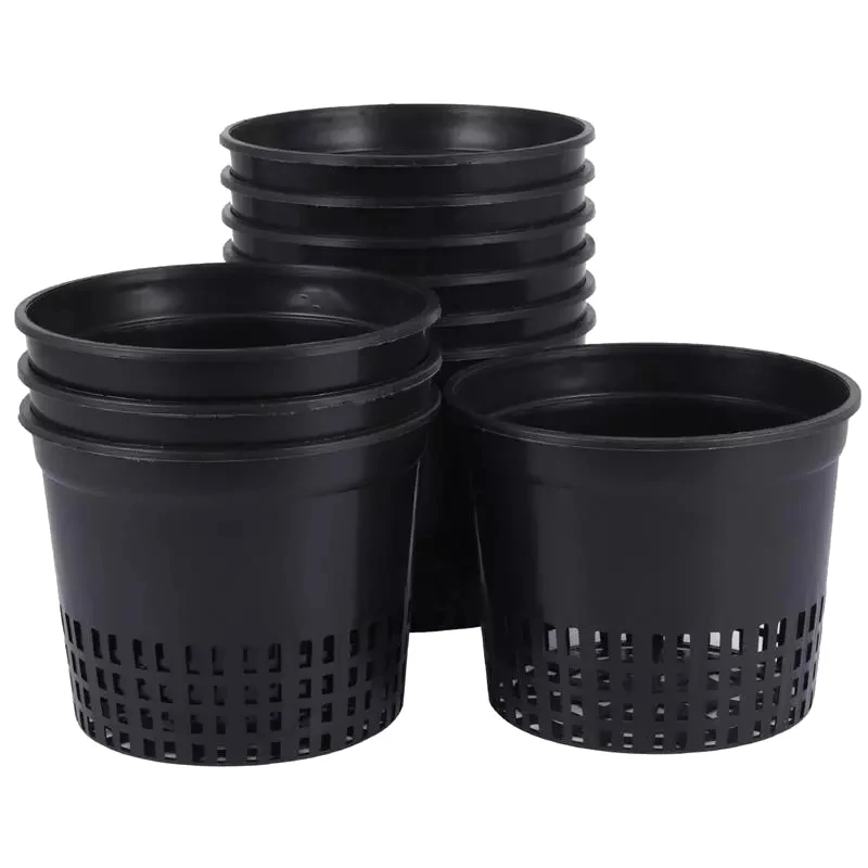 

Hot YO-Hydroponics Plastic Growing Cups Soilless Culture Basket Planting Baskets Water Grass Planting Pot For Home Balcony