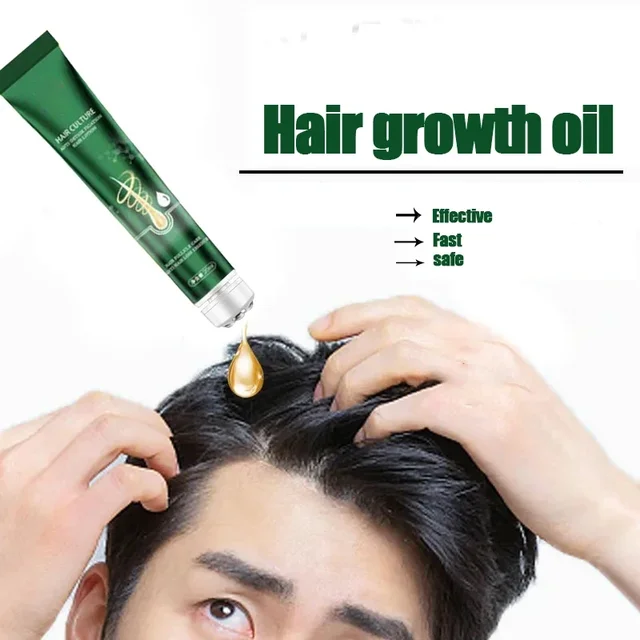 Huile de croissance des cheveux, Solution de croissance rapide, héréditaire et post-partum, soulagement séborrhéique, produits de réparation des cheveux avec roulements à billes 1