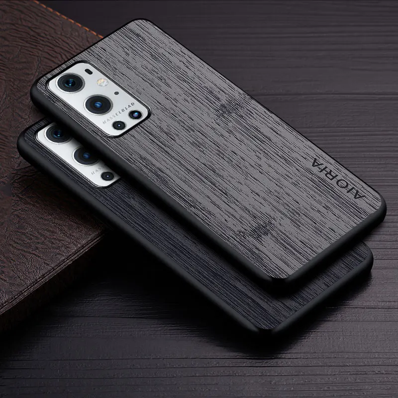 Luxury Bamboo Wood Pattern Leather Phone Cover – Premium Case