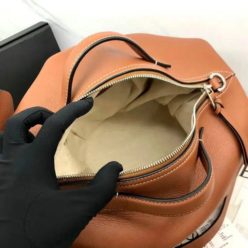 Großen Elefanten Tasche Aus Echtem Leder Gefertigt Angepasst Nette Tier Geformt Crossbody Messenger Geldbörse Tote Rindsleder Geschenk Kreative – Detail 18
