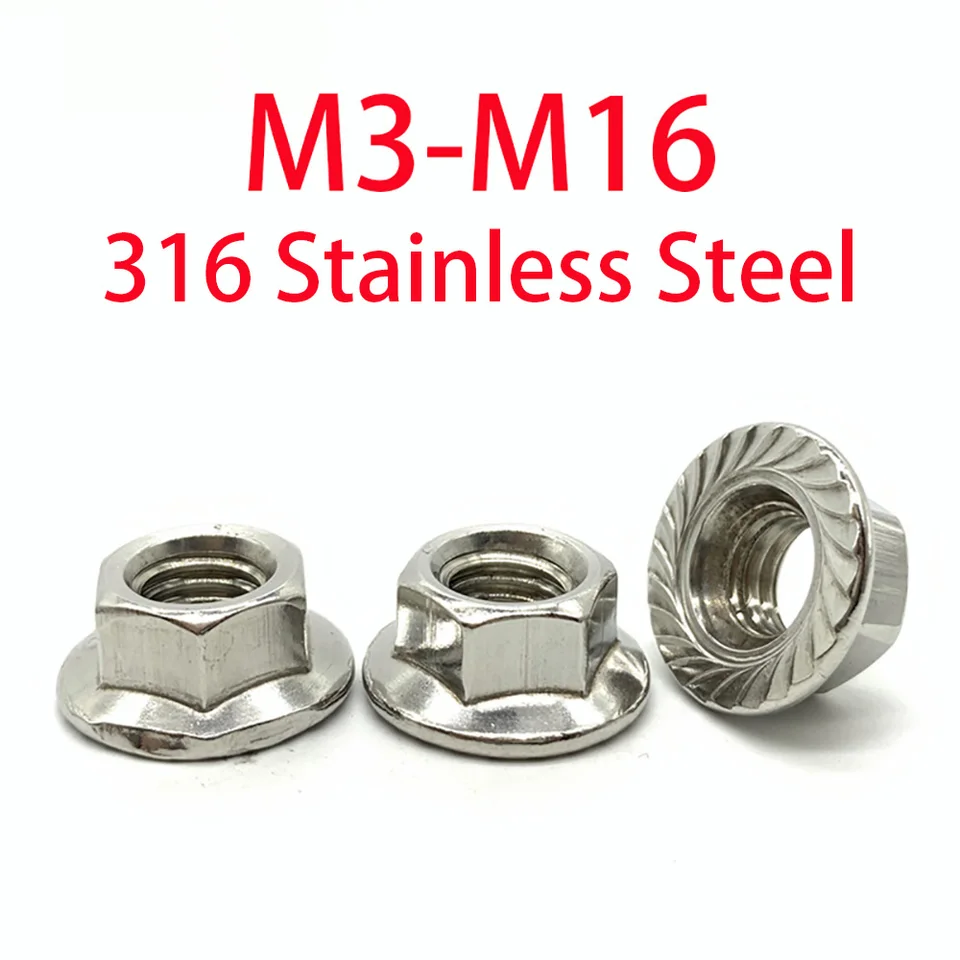 Dadi Esagonali, Autobloccanti Autofilettanti, Ciechi, Alettati AISI 316 A4 - Foto 6