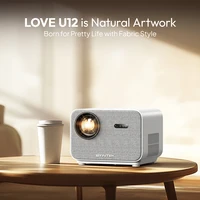 U12 Full HD 1080P Projector 4K 800 ANSI Android WiFi 6 Auto Focus Home Theater Projectors for Movie Meeting Video 2