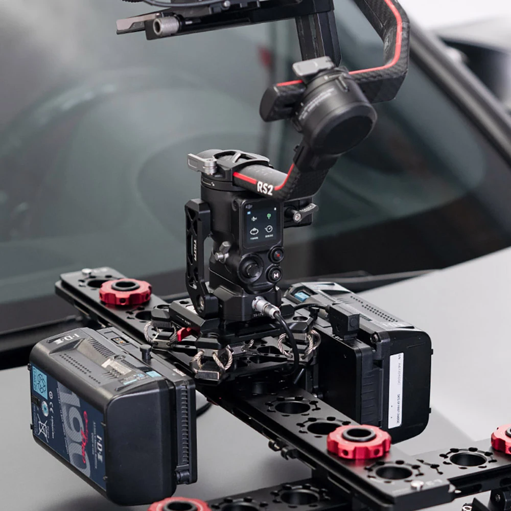 Tilta Tga-pbp Power Supply Base Plate Security For Dji Rs2