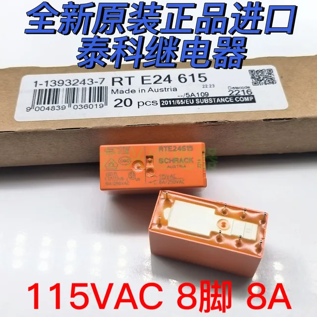 100% Original Nuevo 1 Uds RTE24730 230VAC Relé 8A 8 Pin 2 En 2 Apagado - AliExprs - Foto 2
