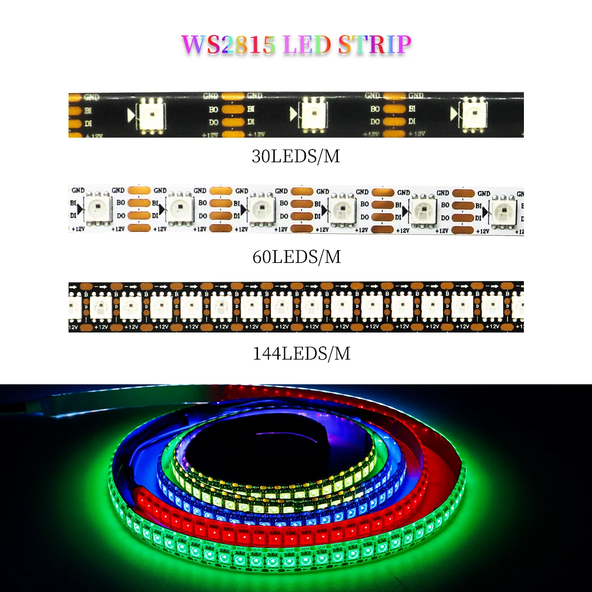 WS2815-Programmable-LED-Strip-5050RGBIC-Individually-Addressable-IC-30 ...
