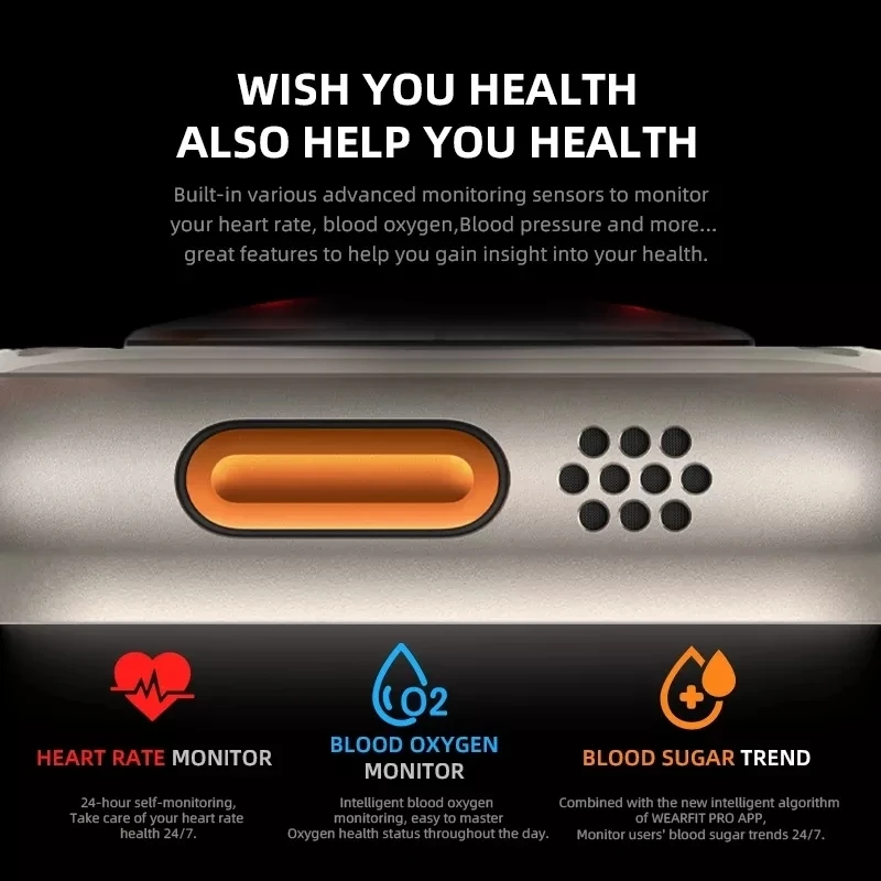 ֽ ð 8 Ultra Series8 Ʈ ġ  GPS NFC Smartwatch    ƮϽ  