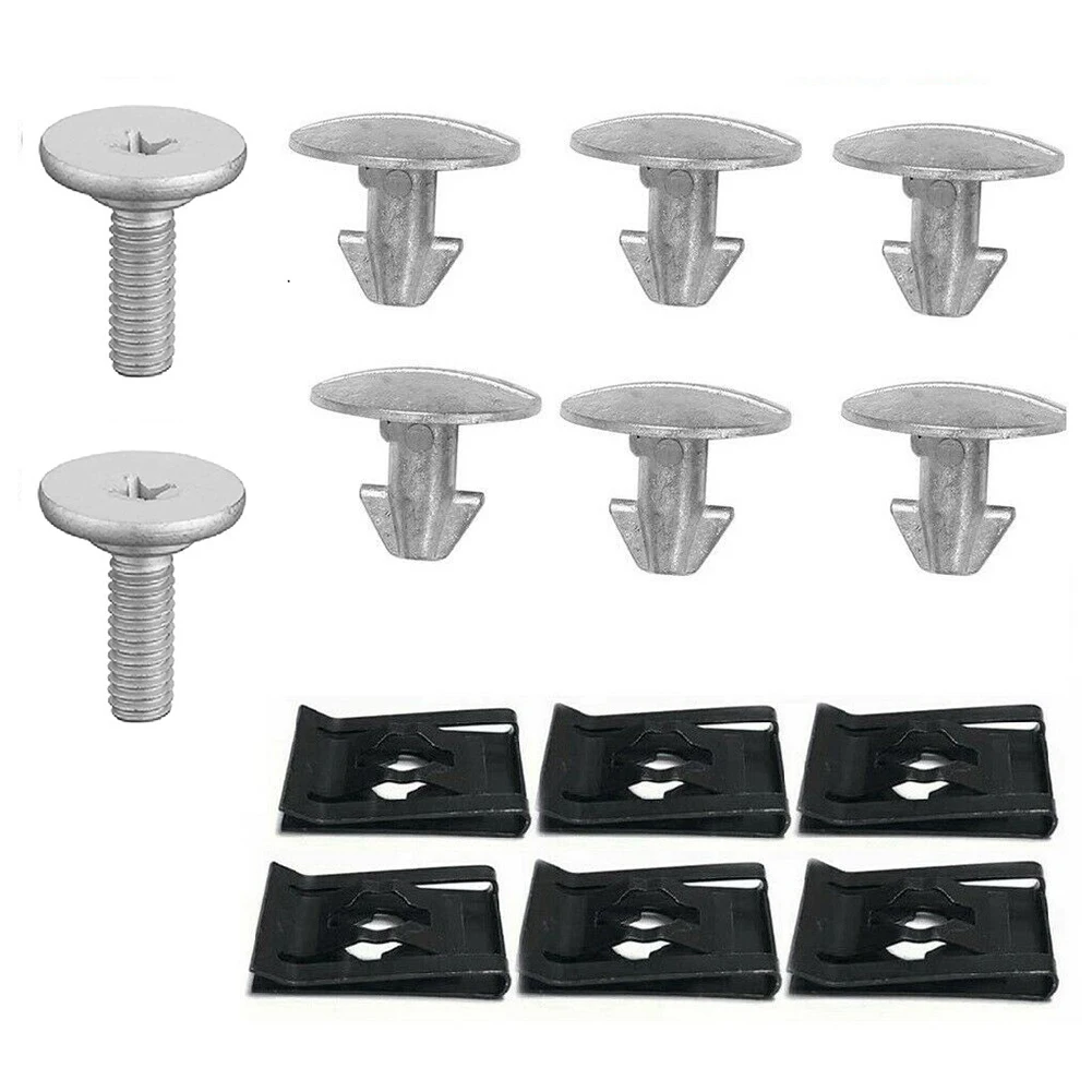 

High Quality Nice Portable Pratical Durable Auto Parts Engine Lower Cover Screw Screw 14 Pcs Accessories Bolt Clip