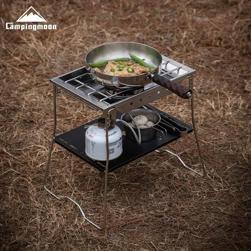 CAMPINGMOON G-38 Unit Multi functional Bridge Camping Barbecue