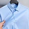 Men's Shirt Long Sleeve Non iron Wrinkle Resistant Dress White Social Shirt Men Long Sleeve Slim Fit Casual Business DressS-6XL