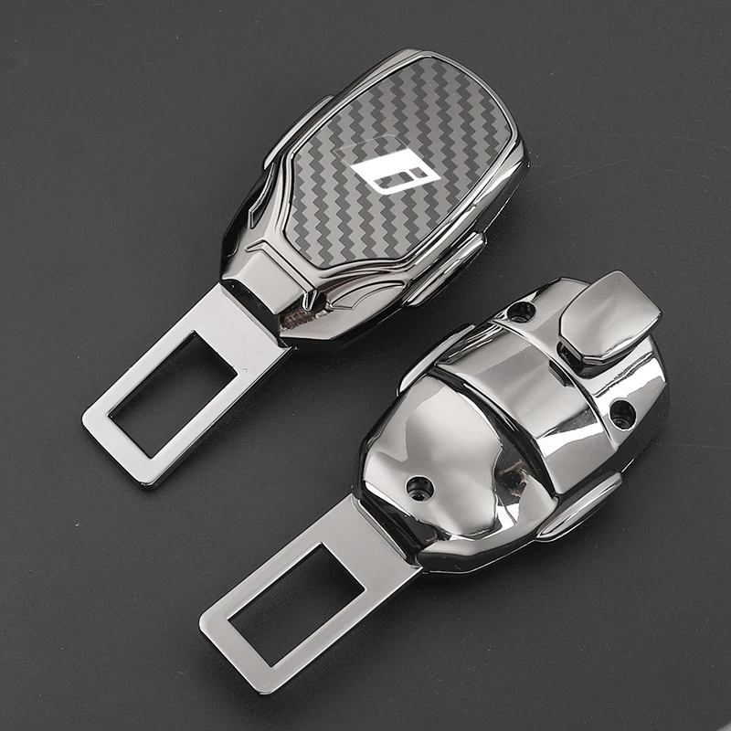 1pcs Car seat belt locker carabiner extender insurance belt insert buckle for BMW i Z Series i3 i01 i01N i8 i12 Z1 Z3 Z8