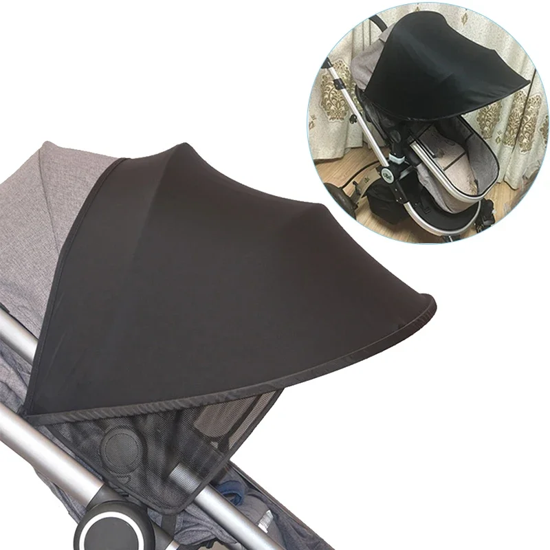 Baby Stroller Sun Visor Carriage Sun Shade Canopy Cover for Pram Stroller Accessories Car Seat Bebe Buggy Pushchair Cap Hood