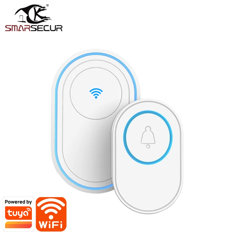 

Intelligent Wireless Doorbell Home Welcome Doorbell Waterproof 300m Remote Smart Door Bell Chime EU UK US Plug Optional