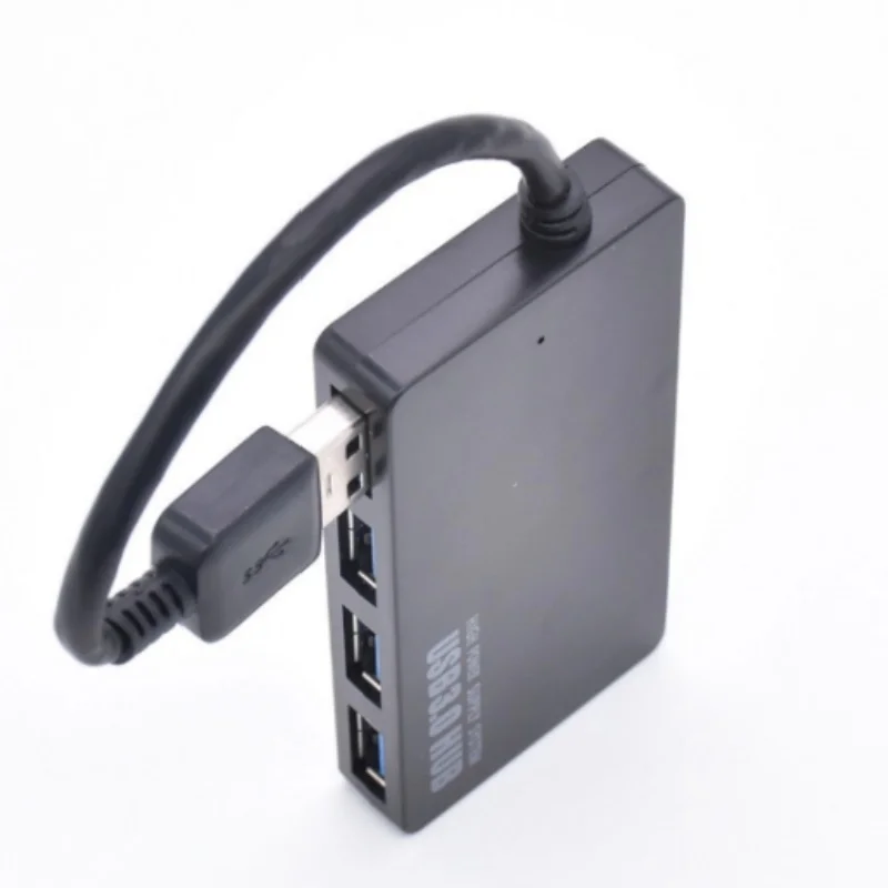 Sleek Aluminum Ultralight USB Hub with High-Speed Data Transfer